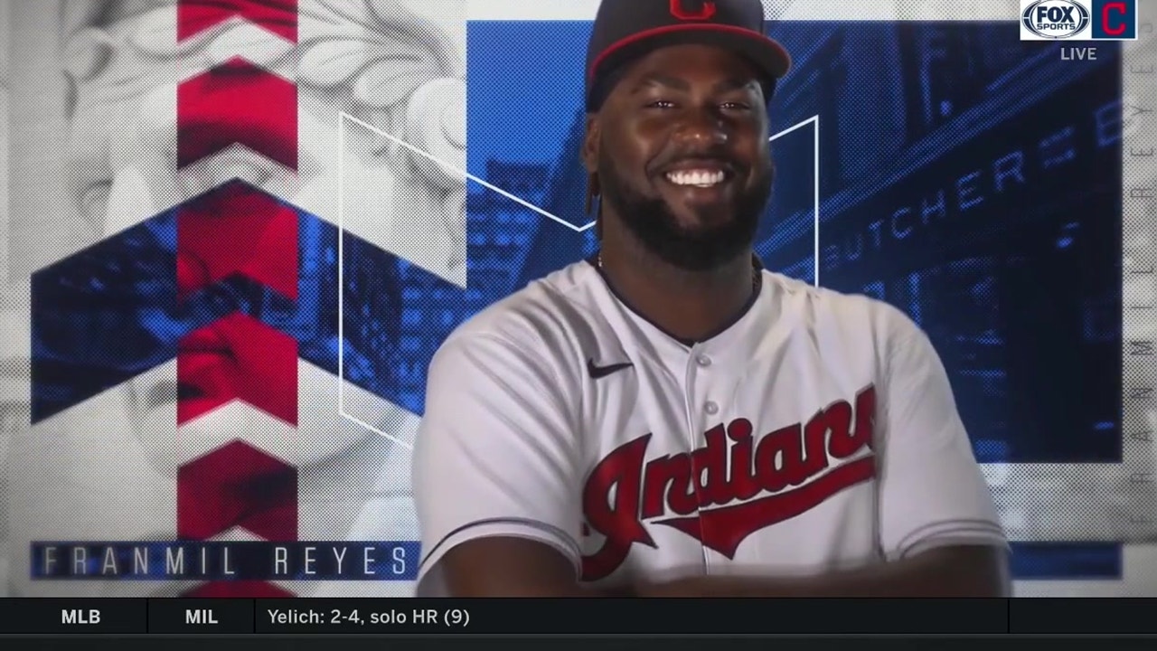 Franmil Reyes destroys Royals' pitching en route to a 5-for-5