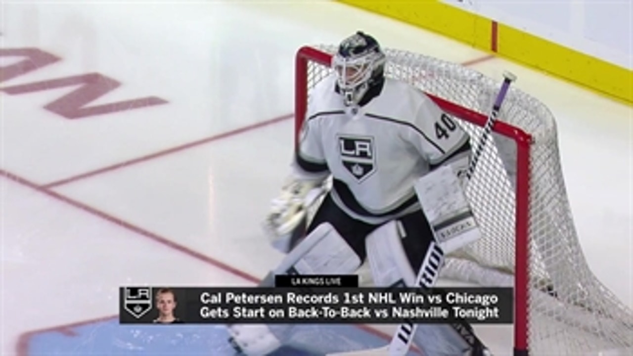 Cal Petersen proved his value for LA Kings