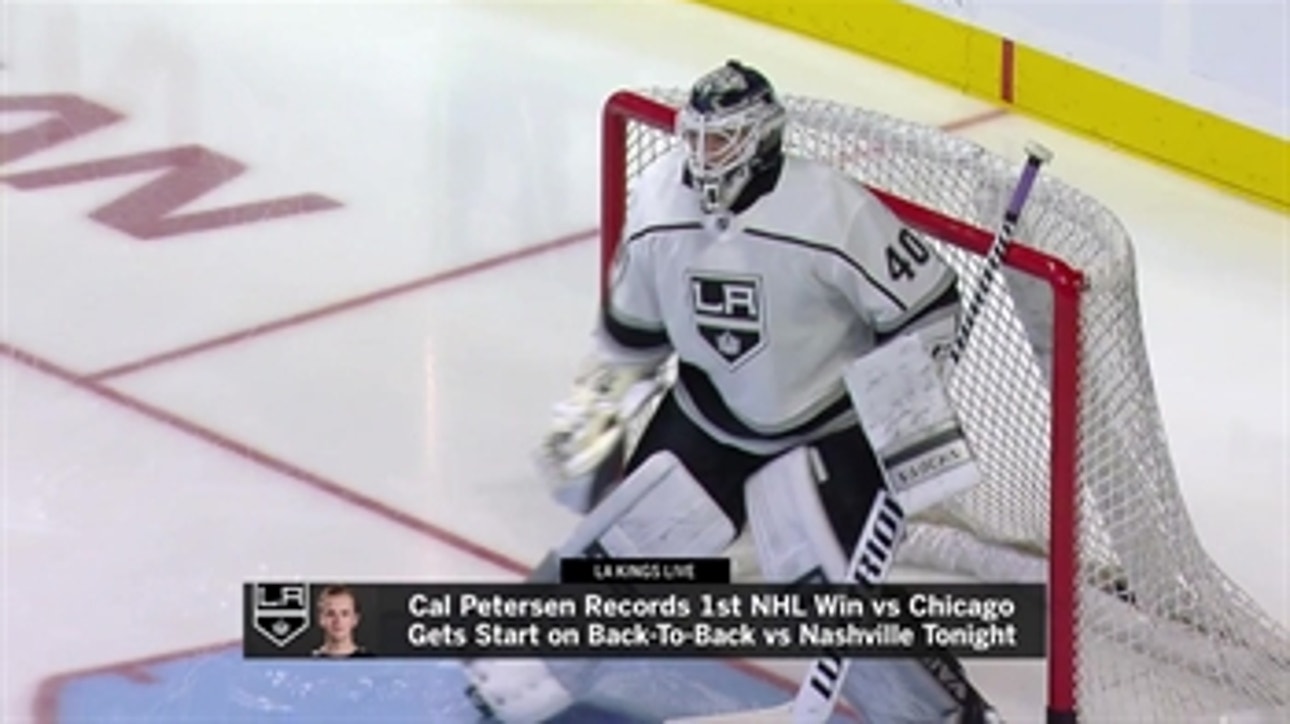 Cal Petersen proved his value for LA Kings