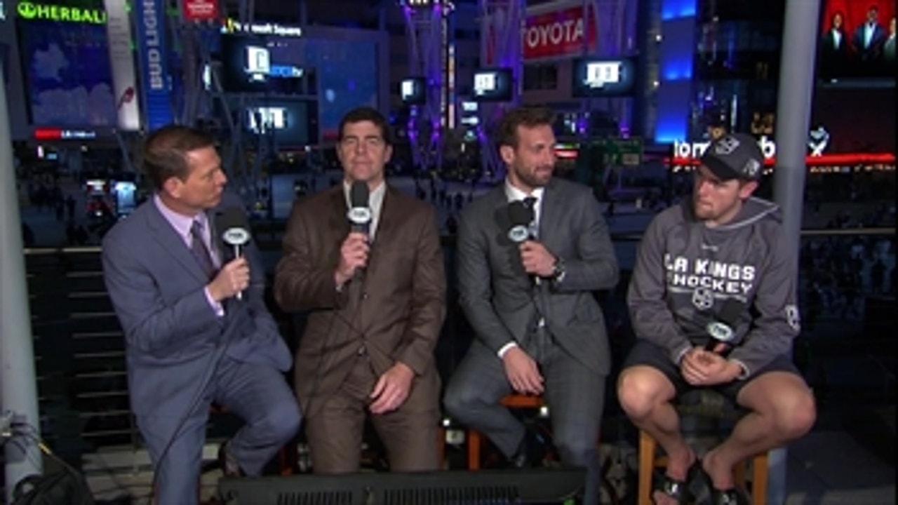 Kings Live: Tanner Pearson on set after the Kings comeback