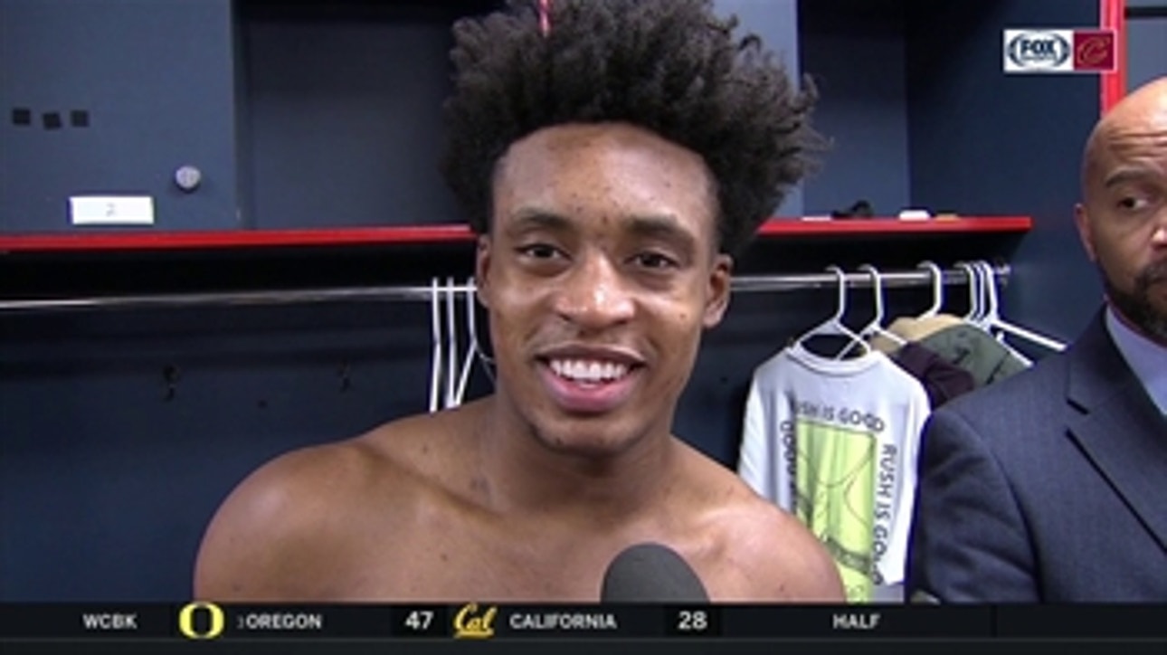 Collin Sexton says the squad fought through to earn victory