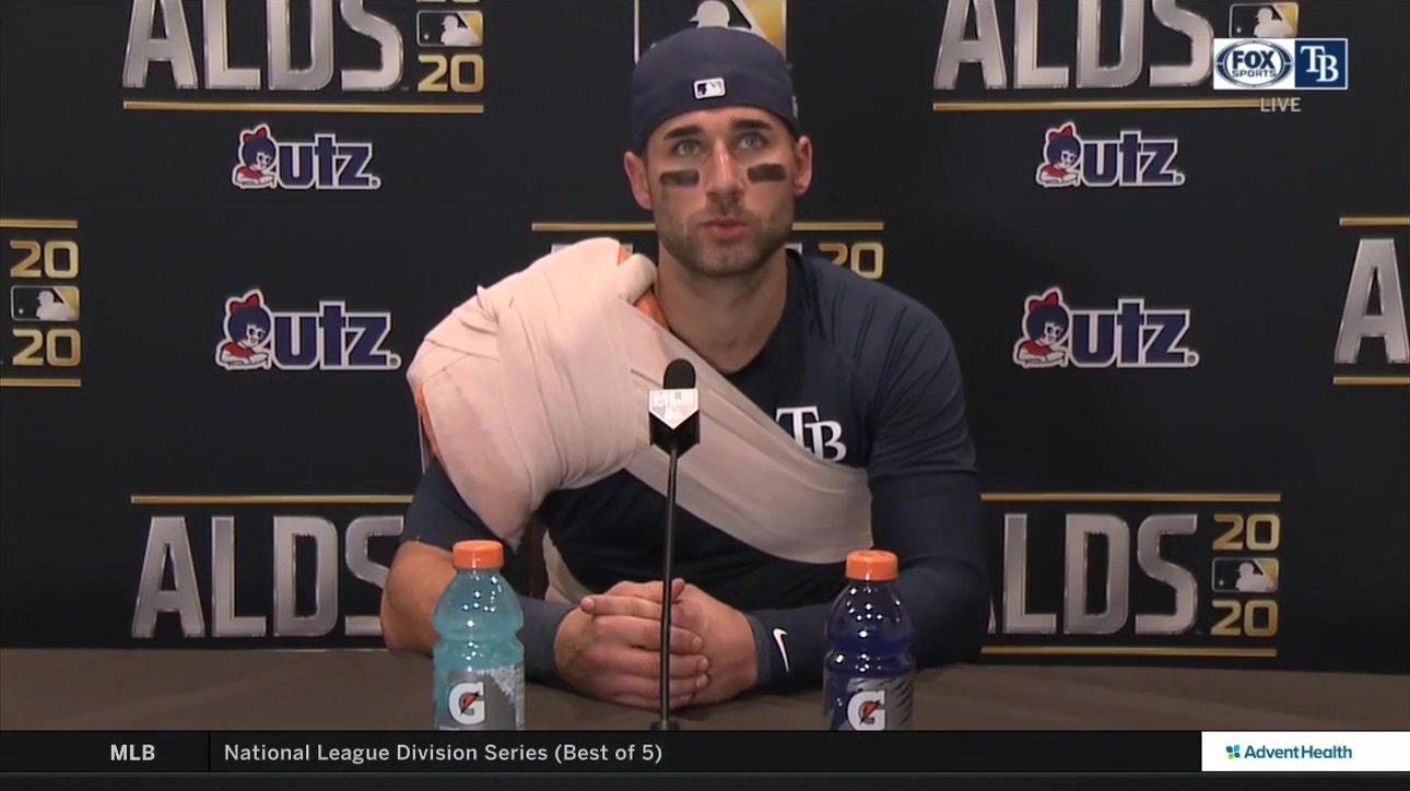 Kevin Kiermaier talks about the whole team performance in the Rays win