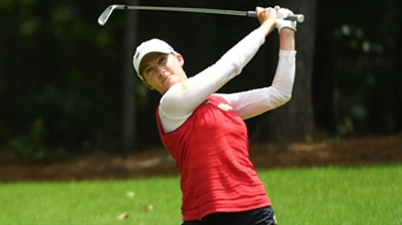 Sarah Jane Smith shoots 5 under on Day 2 to take commanding lead in US Women's Open