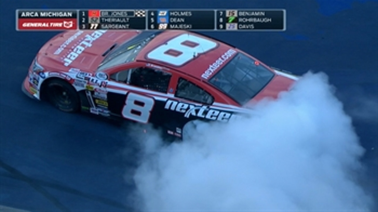 Brandon Jones Wins at Michigan I 2017 ARCA RACING SERIES