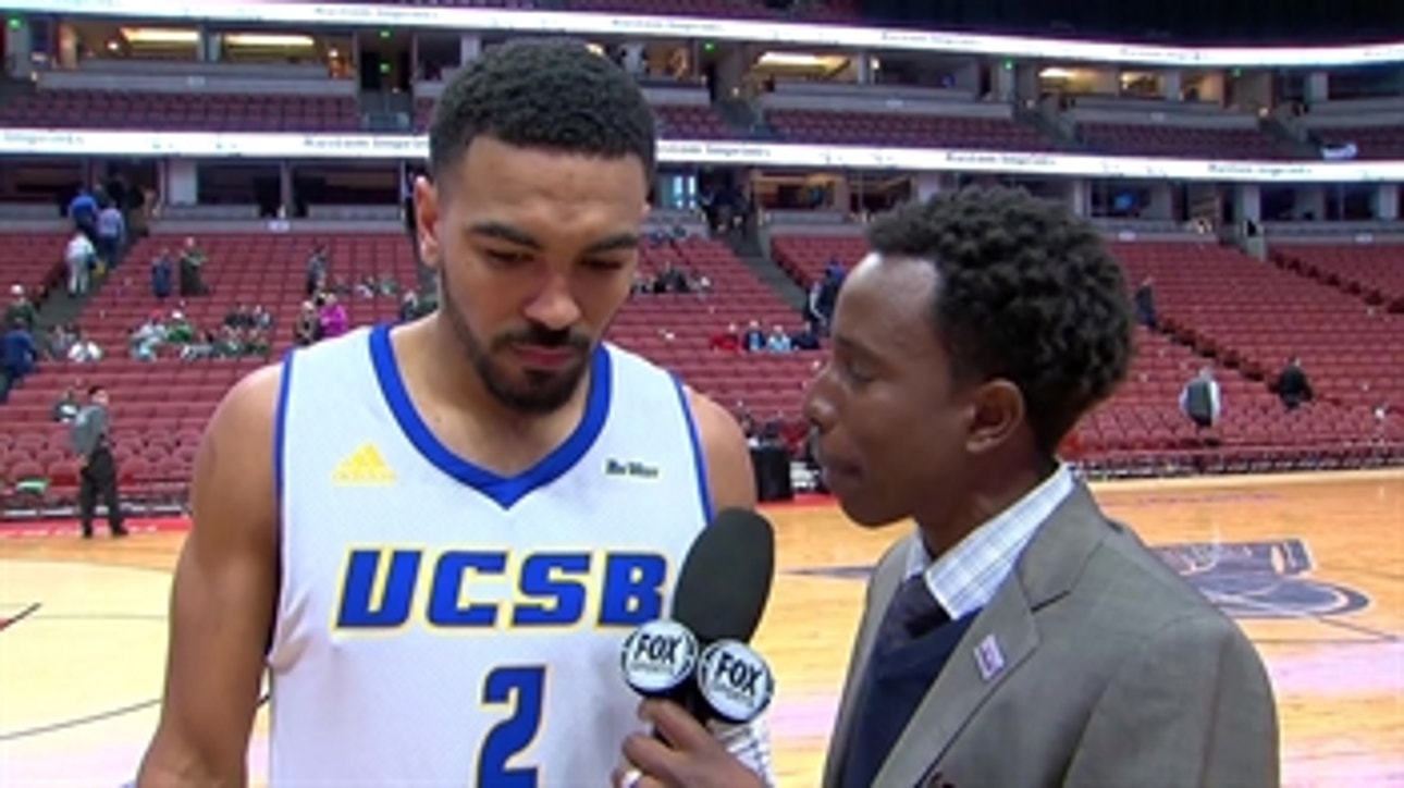 Big West Tournament Quarterfinals: UCSB's Gabe Vincent 'We're hungry and we're excited to prove ourselves!'