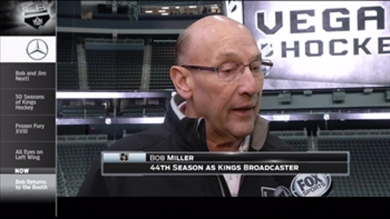 Kings Live: Bob Miller is back on the call for the Kings