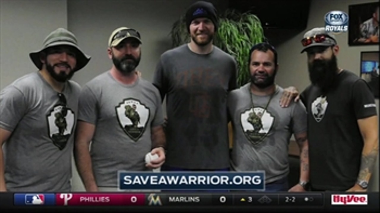 Royals' Davises support SaveAWarrior.org