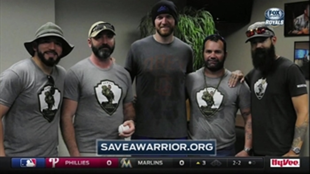 Royals' Davises support SaveAWarrior.org