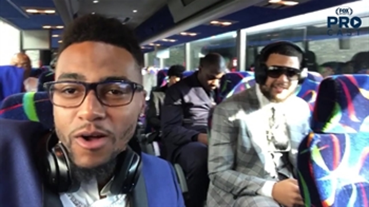 DeSean Jackson and Mike Evans On The Bus