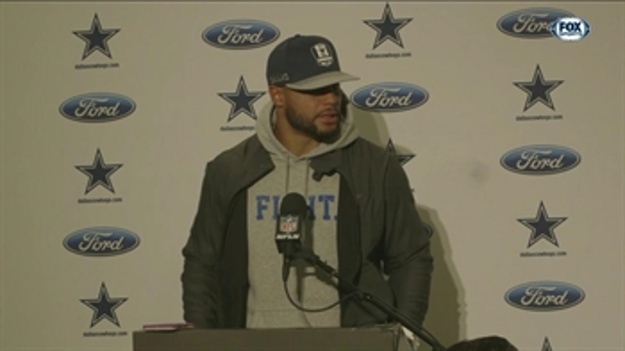 Dak Prescott: 'I have a lot of confidence, that's never been a problem' ' Cowboys Game Night