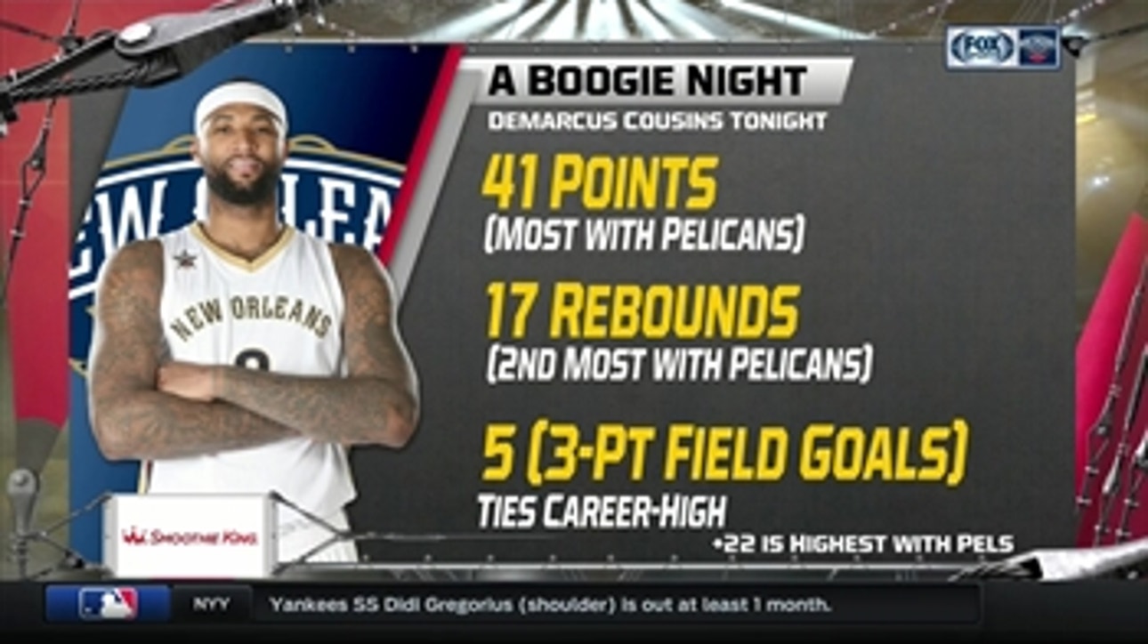 Pelicans Live: Boogie with new career high