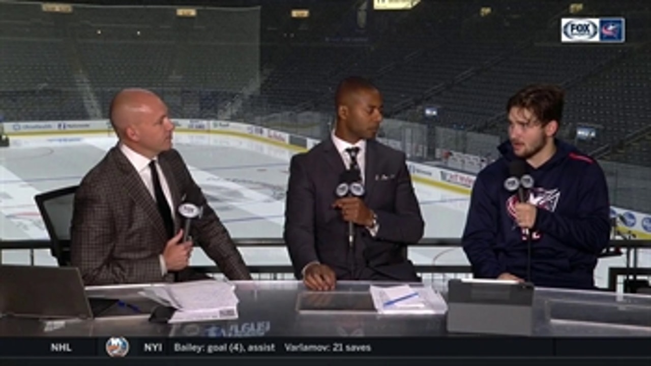 Emil Bemstrom joins Brian and Jean-Luc after OT win over 'Canes