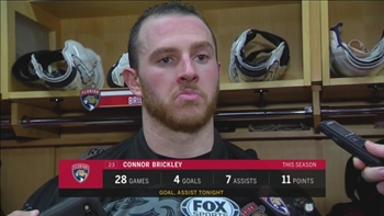 Connor Brickley: We're all on the same page right now