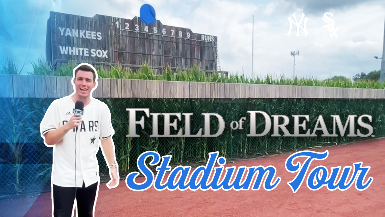 Ben Verlander's Yankees vs. White Sox 'Field of Dreams' stadium tour