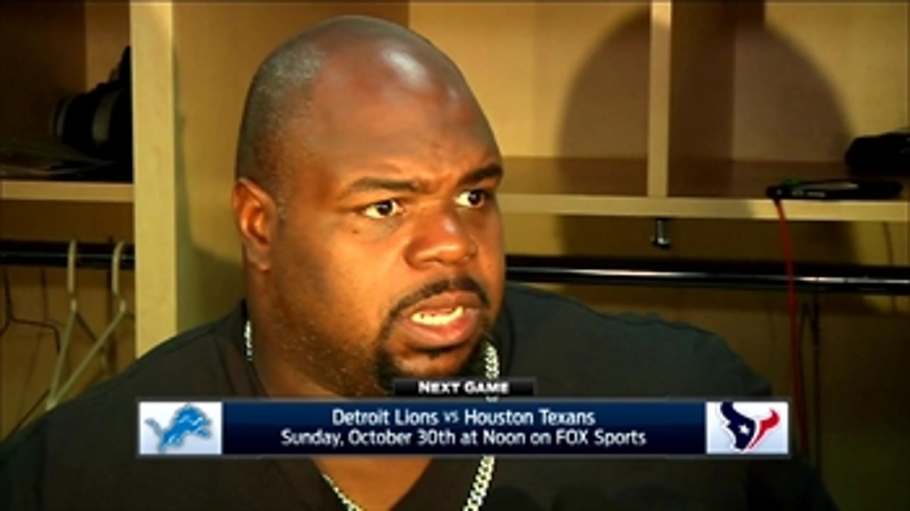 Vince Wilfork on loss to Broncos, preparing for Detroit