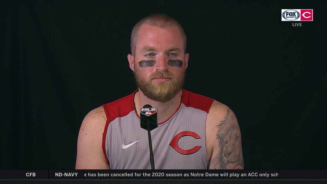 Tucker Barnhart: If you're trying to grind out runs the pressure escalates on everyone.