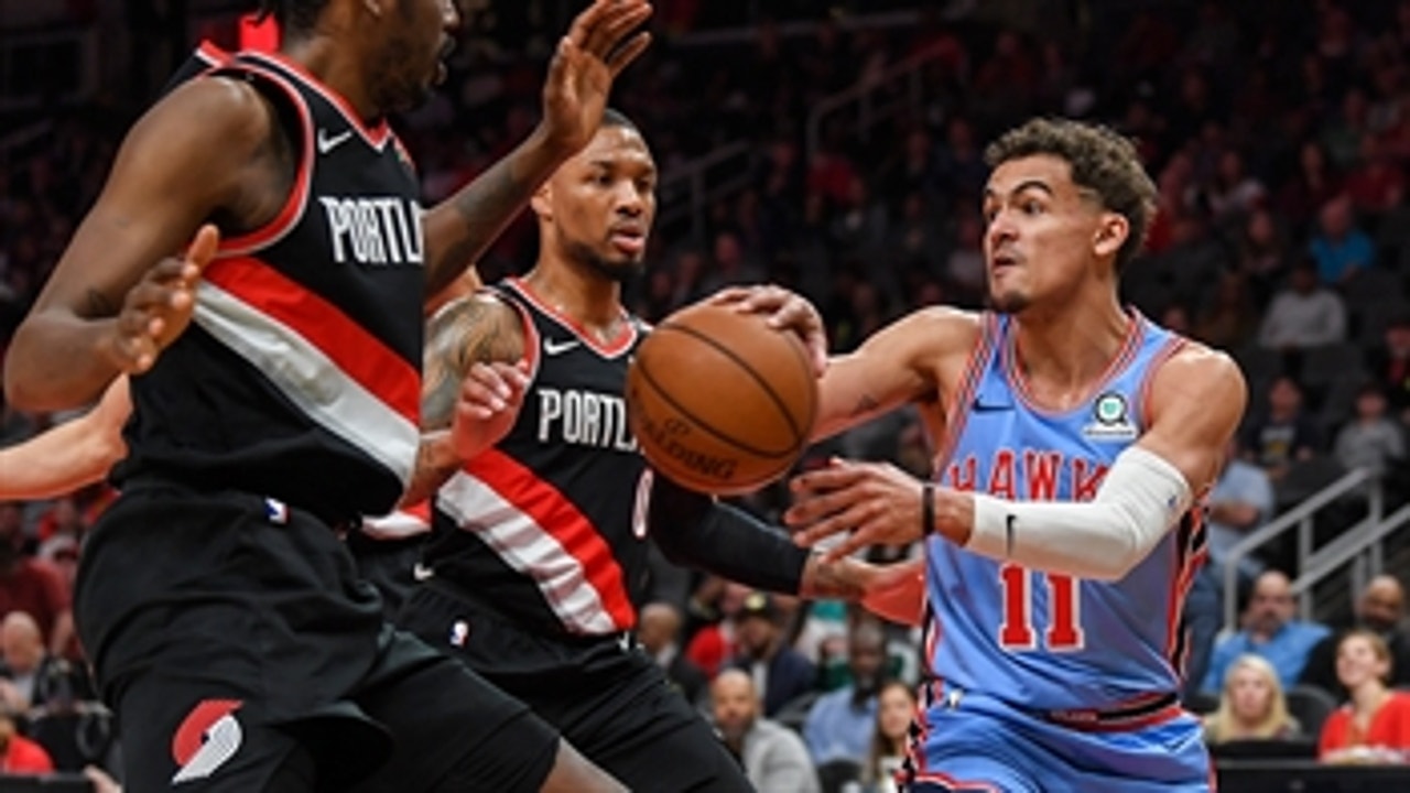 Trae Young keeps making NBA history in Hawks' loss to Blazers