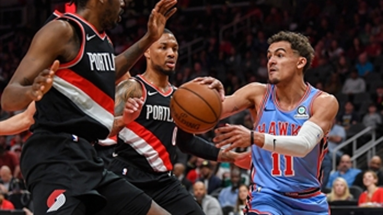 Trae Young keeps making NBA history in Hawks' loss to Blazers