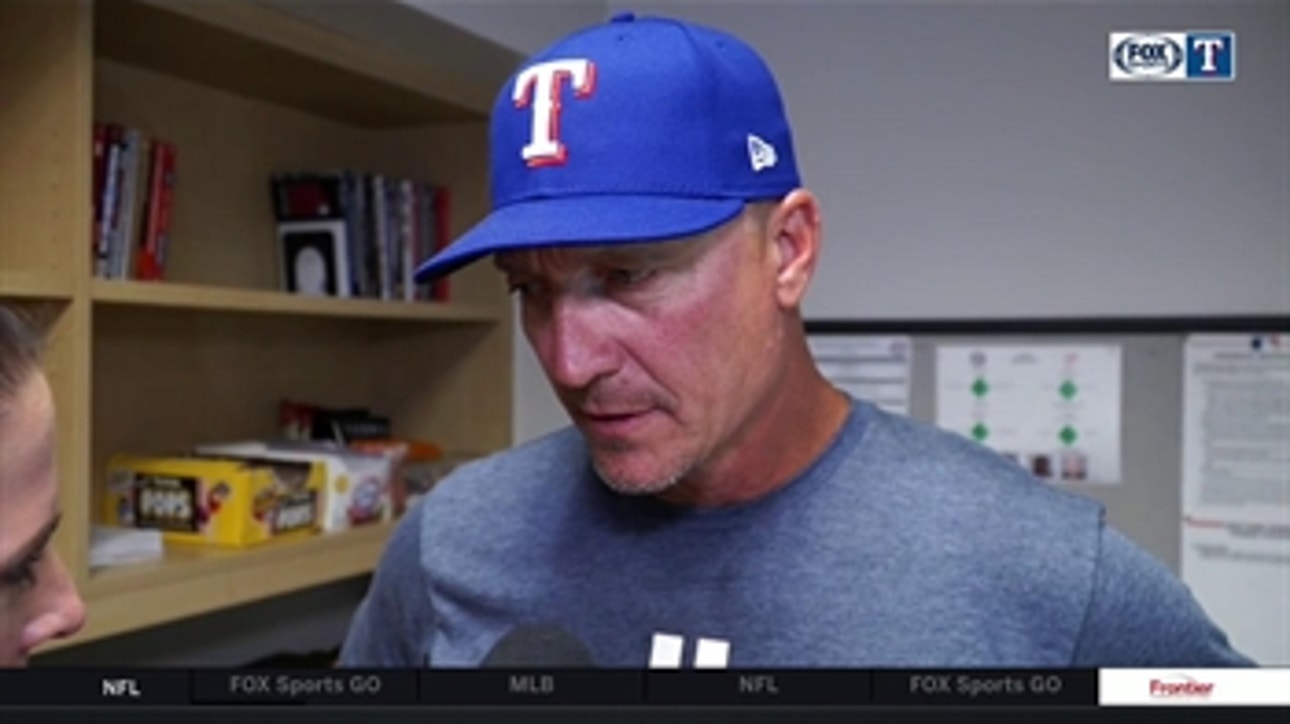 Jeff Banister on Perez's day in 7-2 loss to Yankees