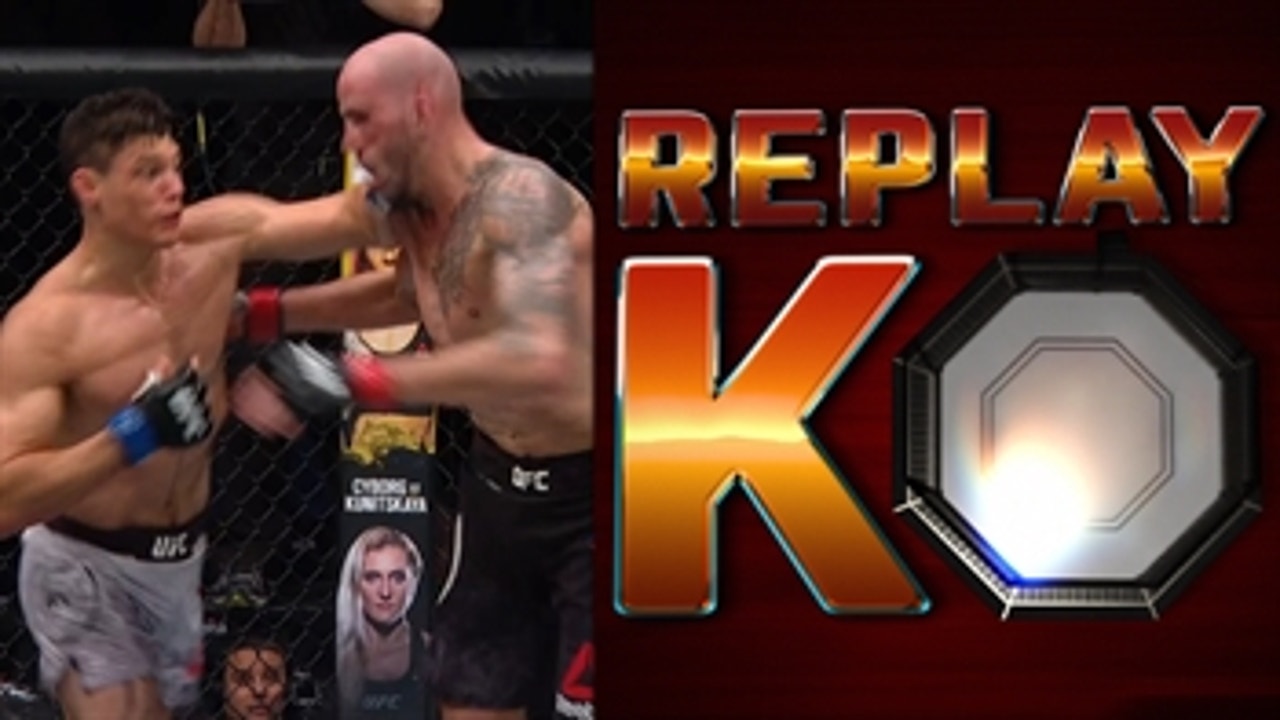 Alan Jouban KO'd Ben Saunders, Cormier breaks it down ' ReplayKO ' UFC on FOX