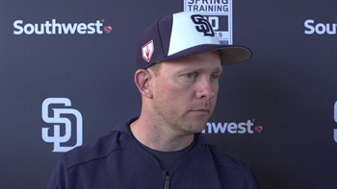 Spring Training 2019: Andy Green talks starting rotation race for Padres