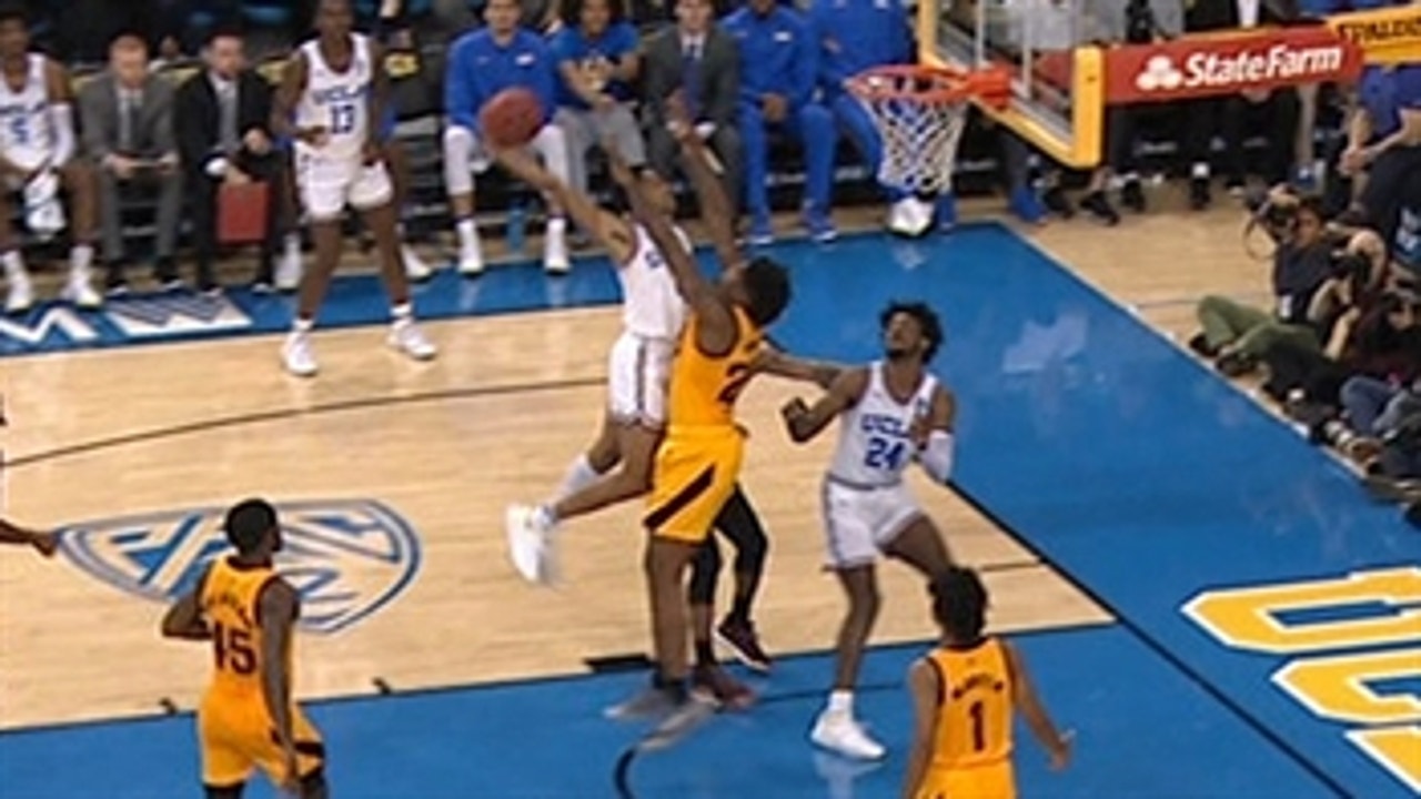 Jaylen Hands throws down epic tomahawk dunk in UCLA's loss to Arizona State