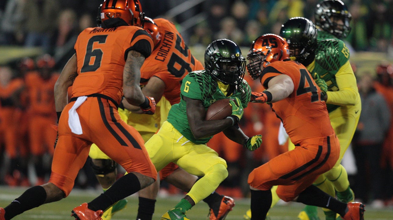Oregon digs deep for win