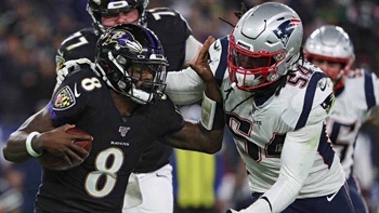 Shannon Sharpe on how Lamar Jackson and the Ravens gave the Patriots a 'wake up call'