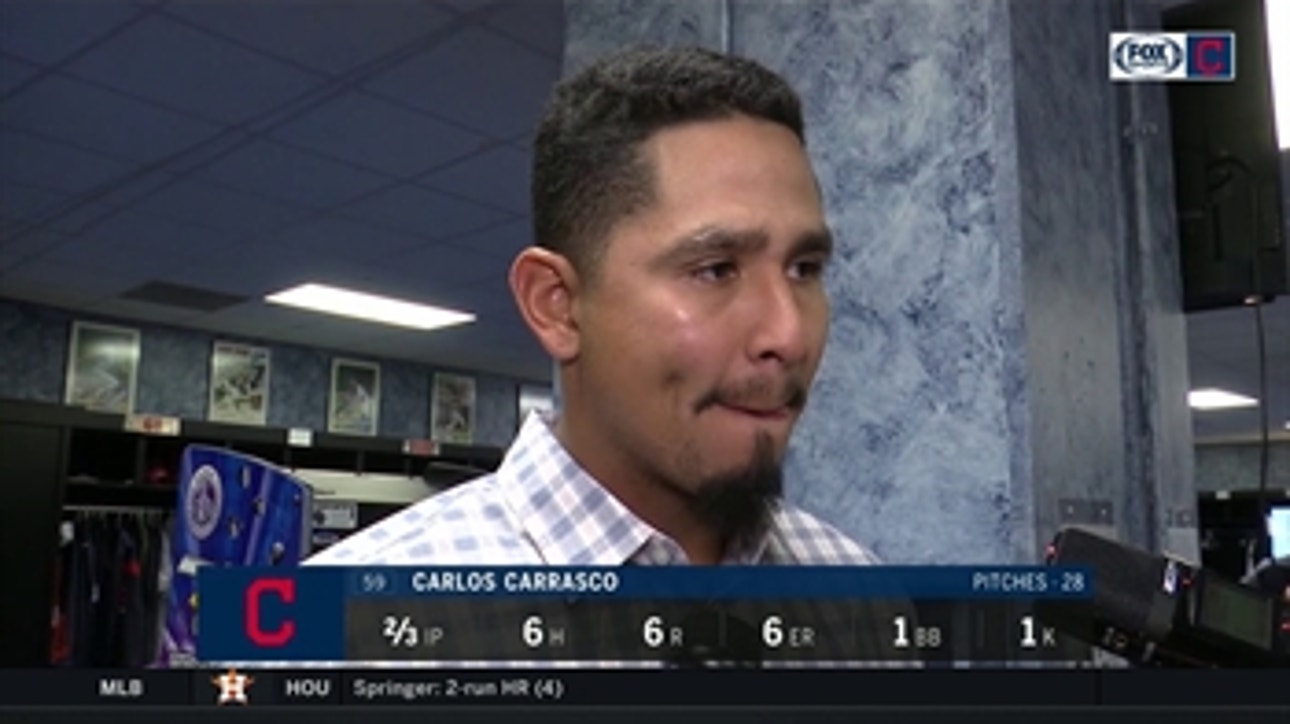 Carlos Carrasco couldn't get a feel against Royals: 'It was one of those games'