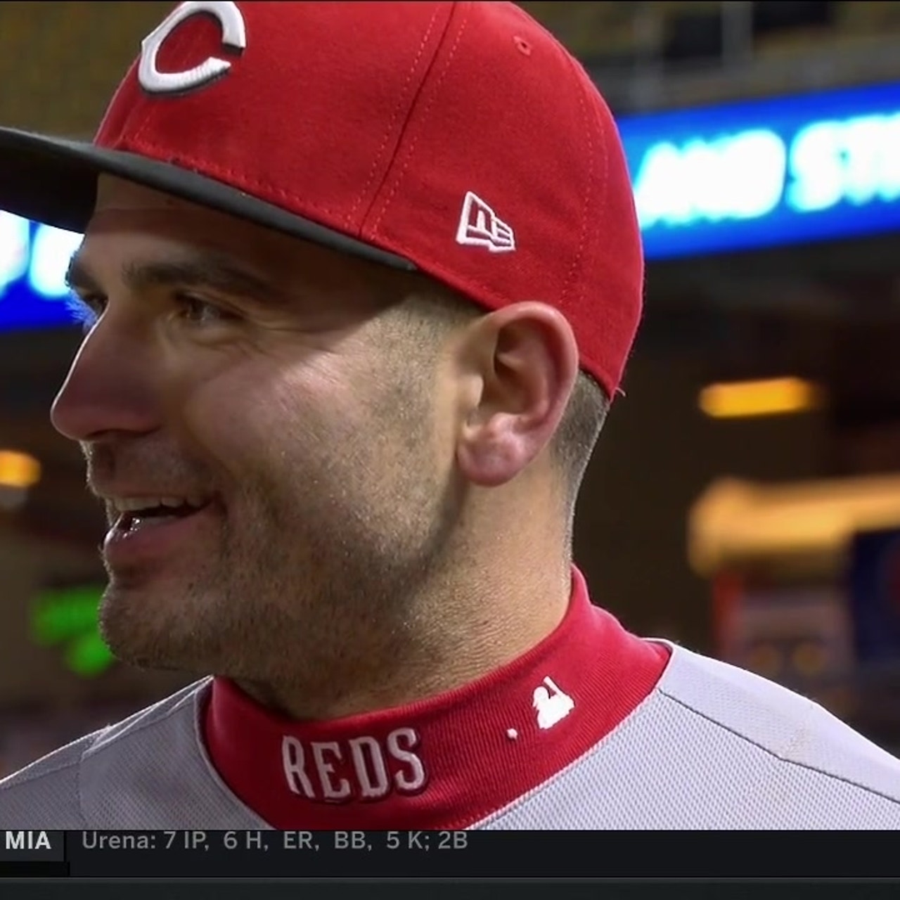 Likely' to Play in Toronto Friday, Joey Votto Reminisces on