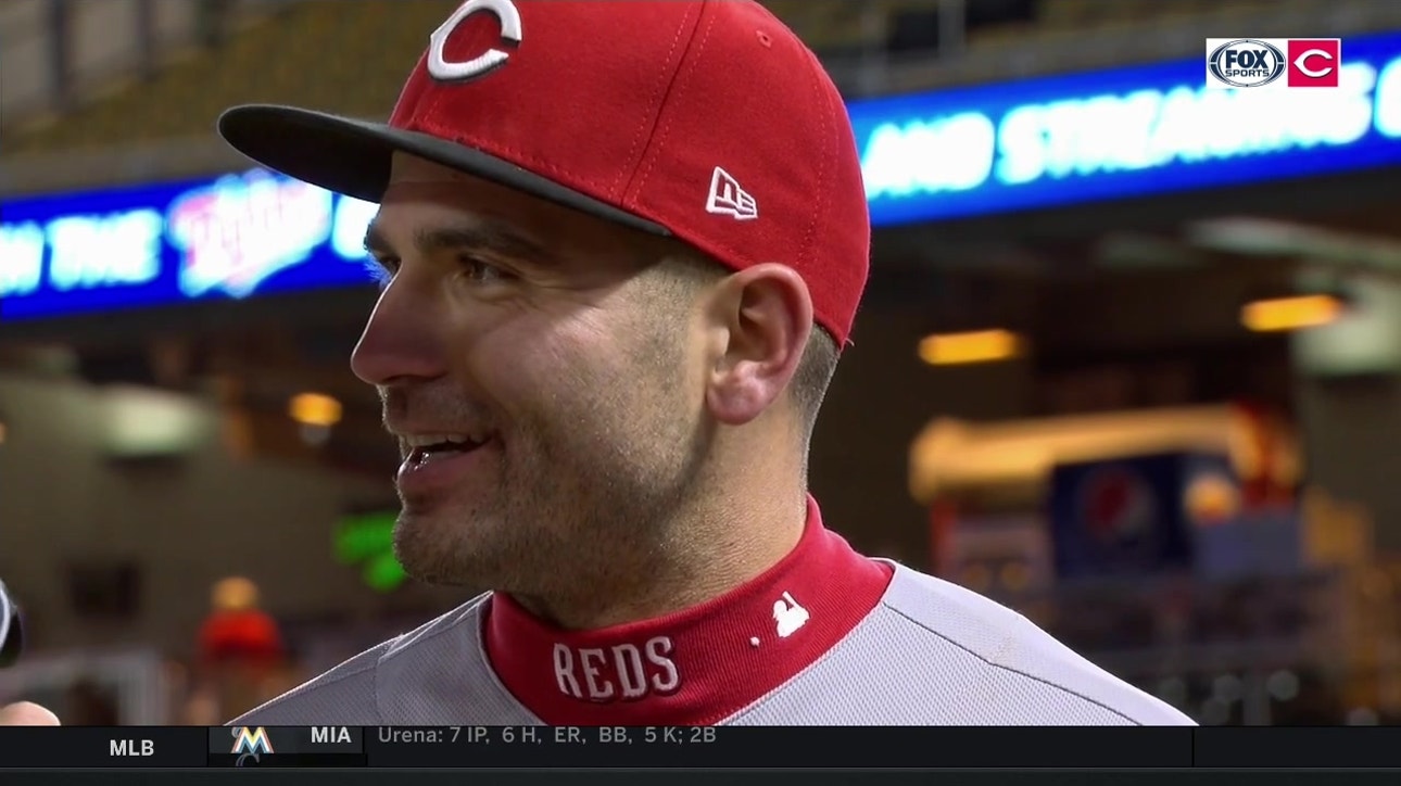 Joey Votto wants more baseball and more money after Reds win in chilly Minnesota