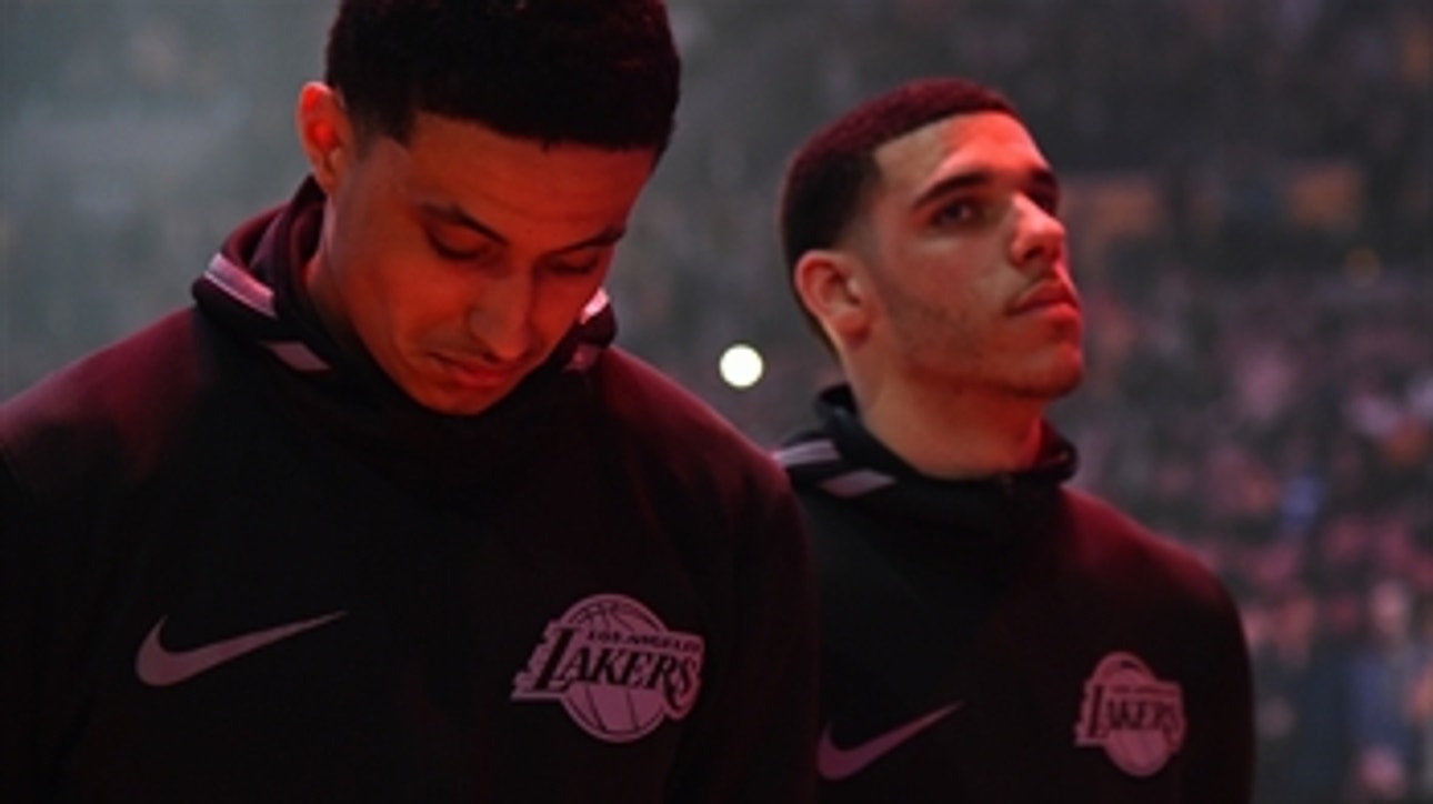 Nick Wright unveils the potential fallout for Magic's Lakers from the evolving Kuzma - Lonzo beef
