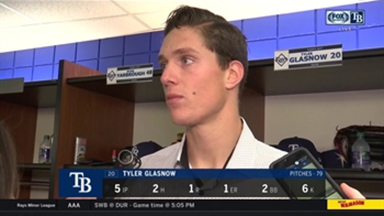 Tyler Glasnow talks approach to pitching starts