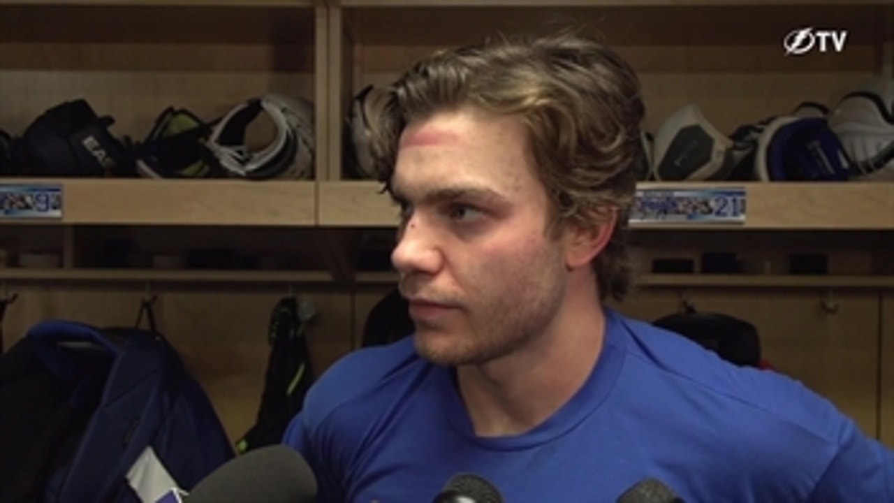 Brayden Point reflects on playoff debut