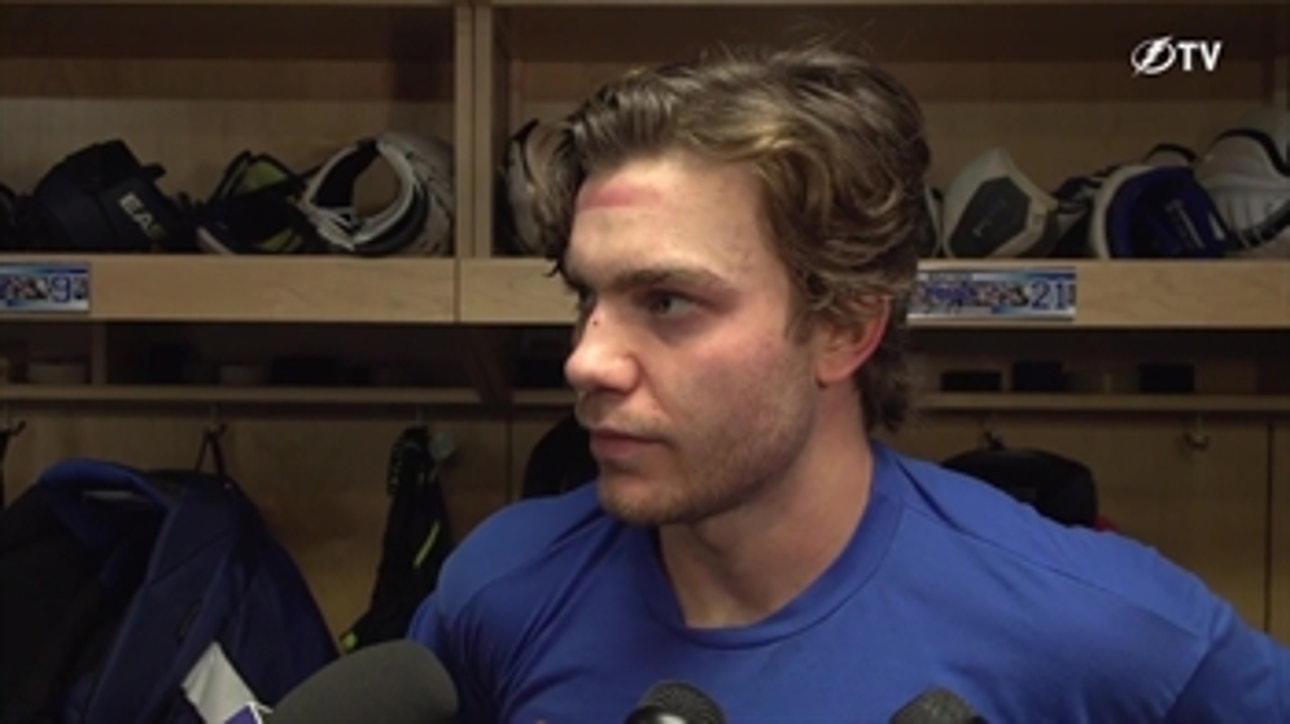 Brayden Point reflects on playoff debut