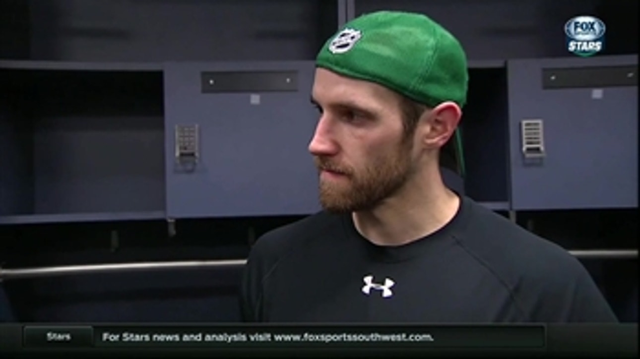 Alex Goligoski: We are a little mentally not there