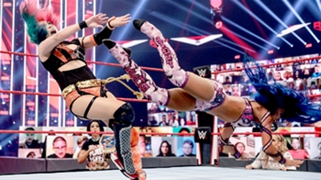Asuka vs. Sasha Banks - Raw Women's Championship Lumberjack Match: Raw, Aug. 24, 2020