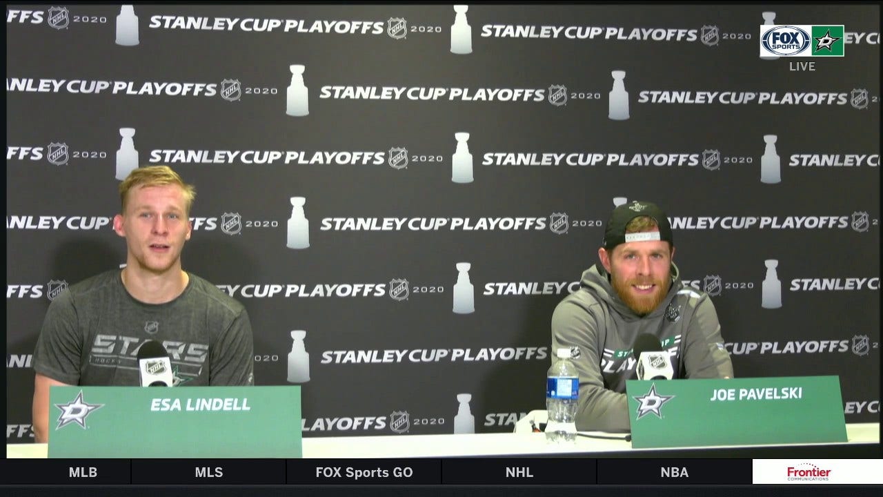 Esa Lindell Scores 1st Goal of Postseason in Stars Game 2 Win
