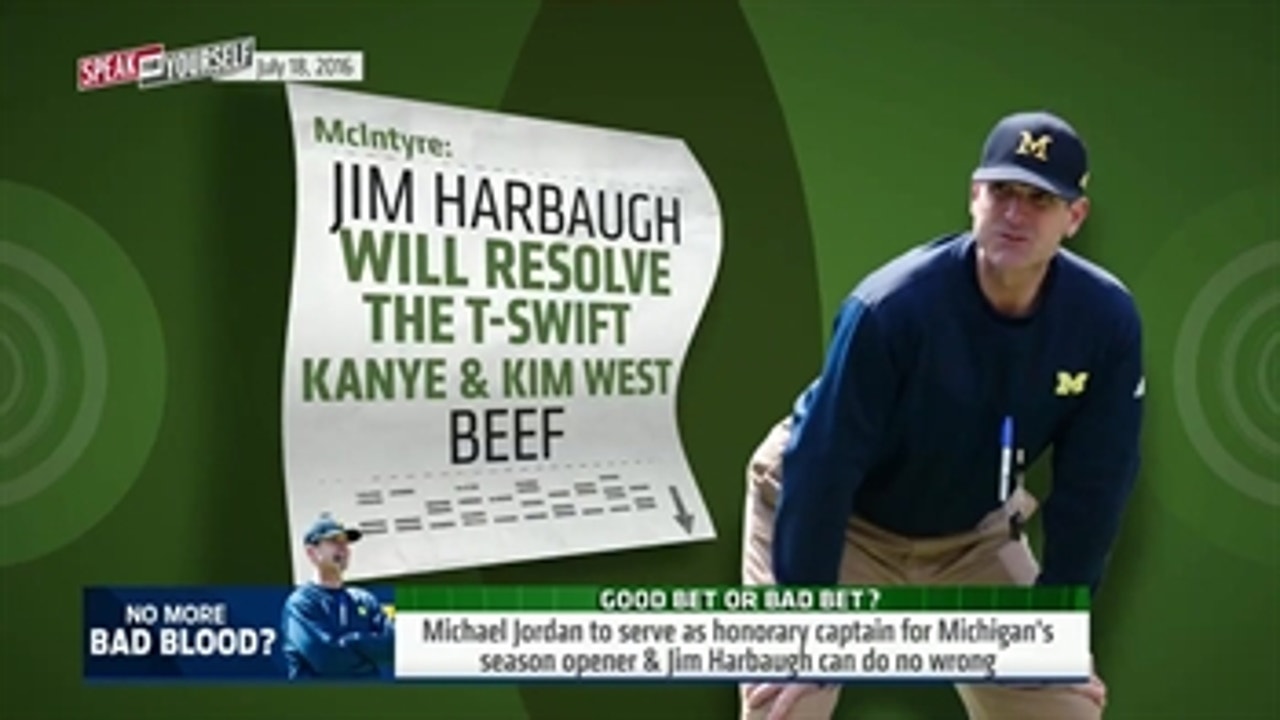 Michael Jordan is going to be a honorary captain for the Wolverines - 'Speak for Yourself'