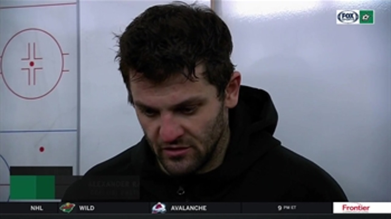 Alexander Radulov on what went well after win over Oilers