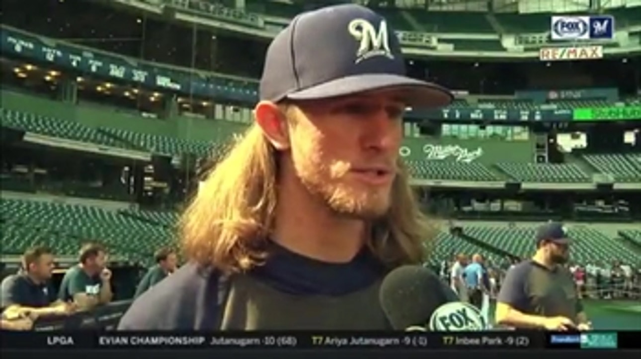 Josh Hader on Brewers bullpen and importance of family