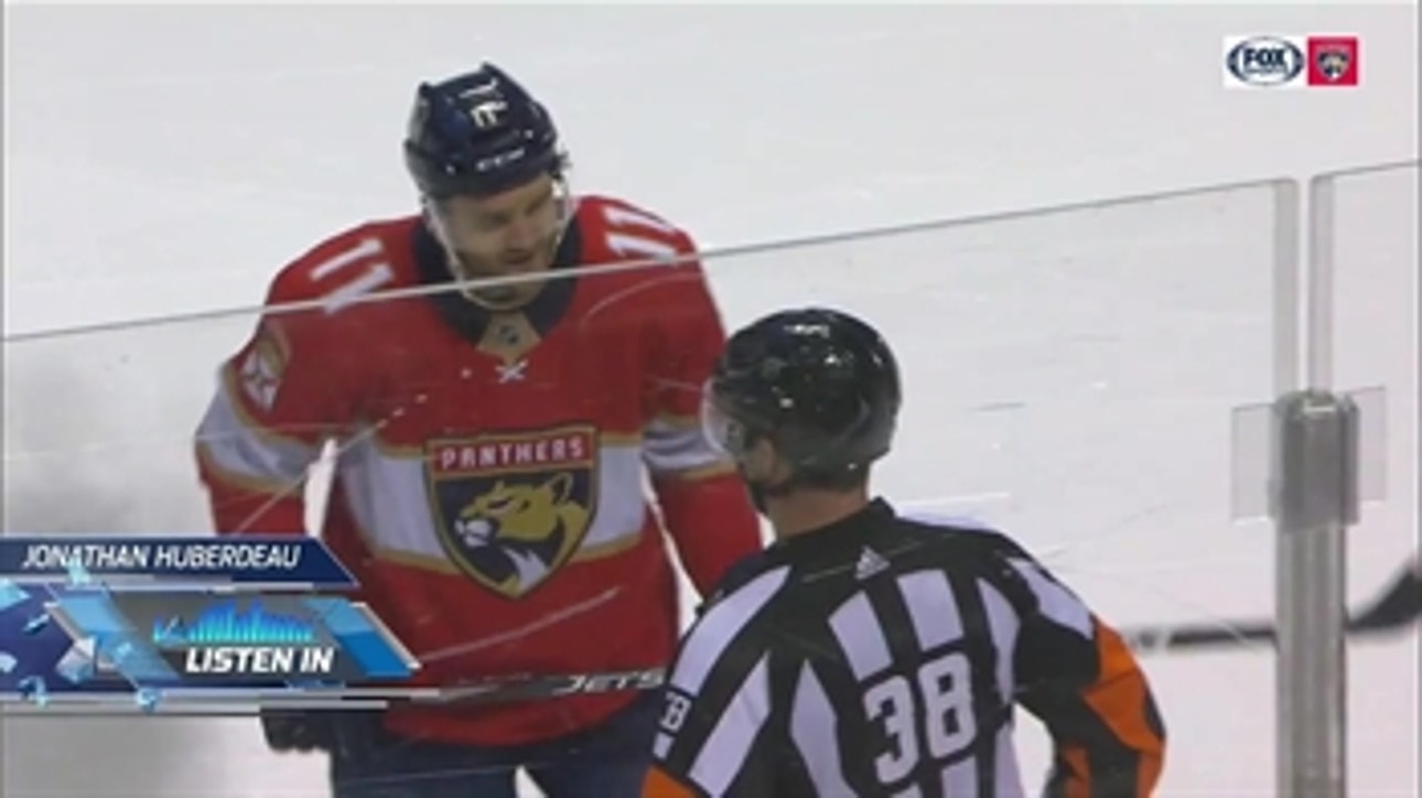LISTEN IN: NHL All-Star Jonathan Huberdeau is MIC'D UP for the Panthers' 5-2 win