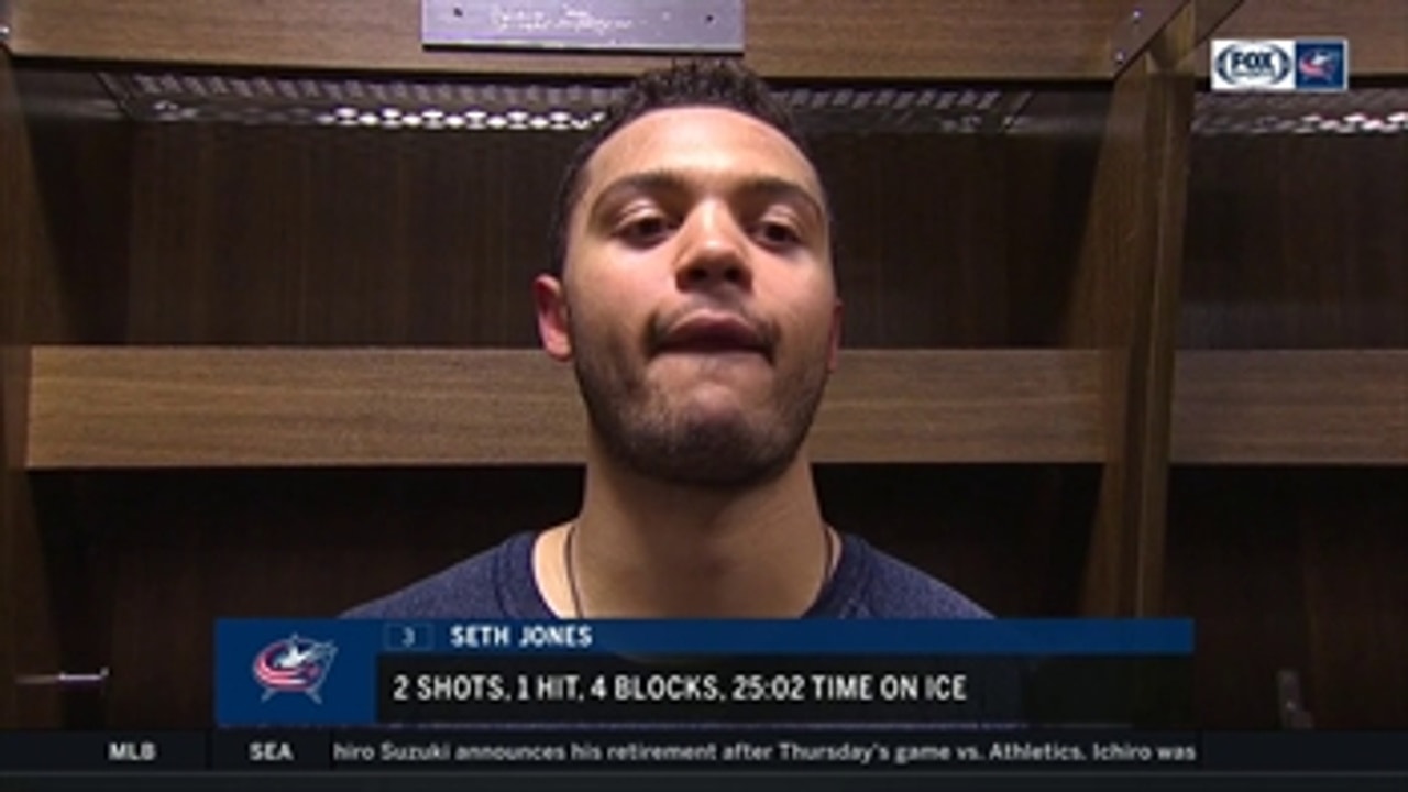 Seth Jones: 'Something's gotta change'