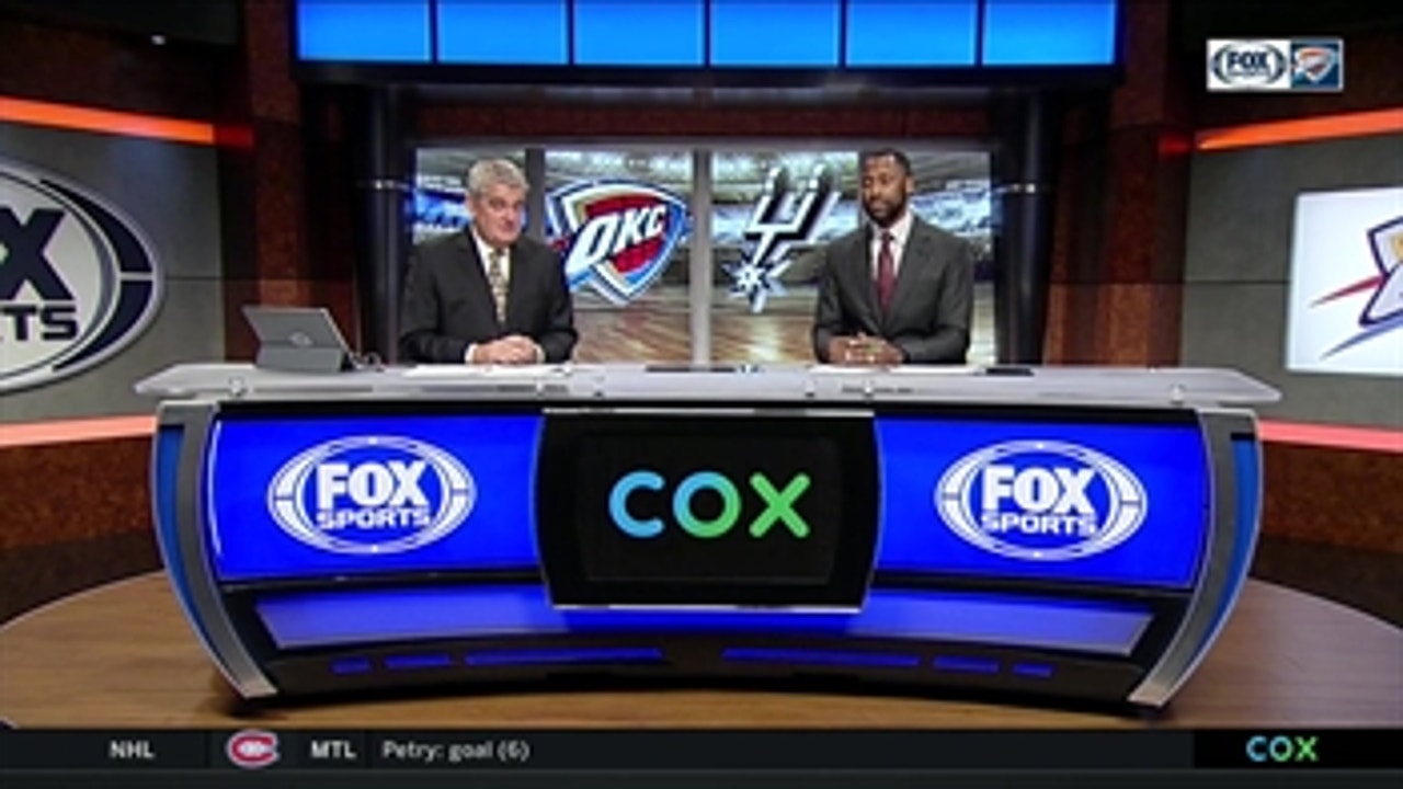 WATCH: 'Mr. Clutch' Chris Paul comes through for OKC in win over San Antonio | Thunder Live