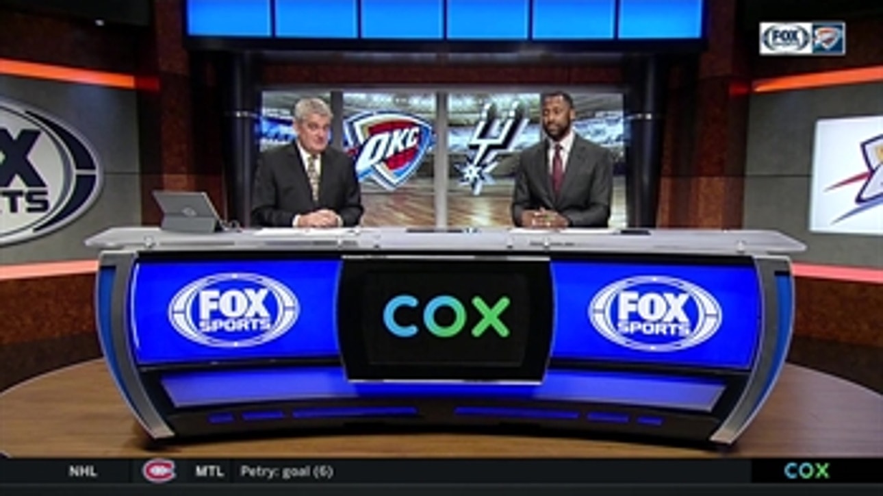 WATCH: 'Mr. Clutch' Chris Paul comes through for OKC in win over San Antonio | Thunder Live