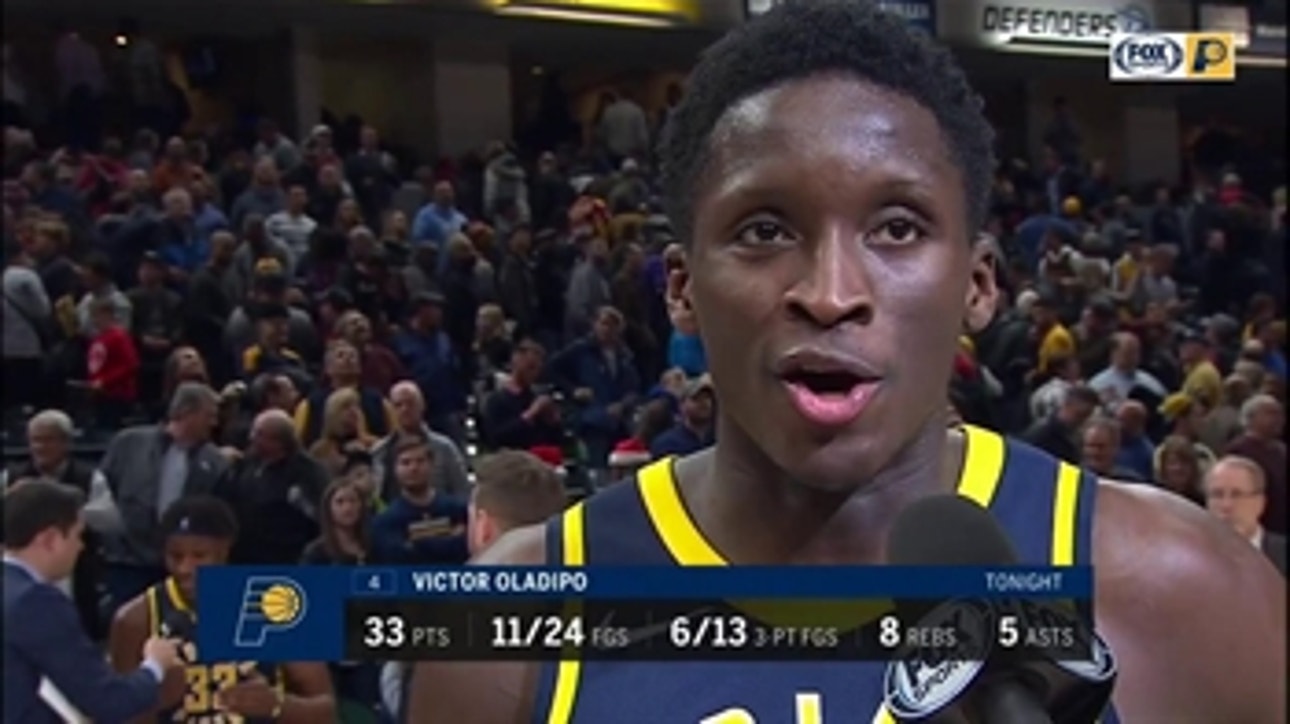 Victor Oladipo after Pacers' win over Cavaliers: 'It's only the beginning'