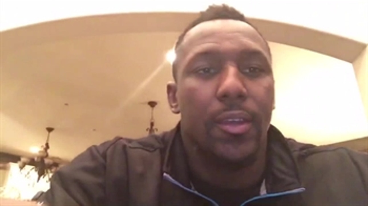 Panthers LB Thomas Davis after the win over the Seahawks - PROcast