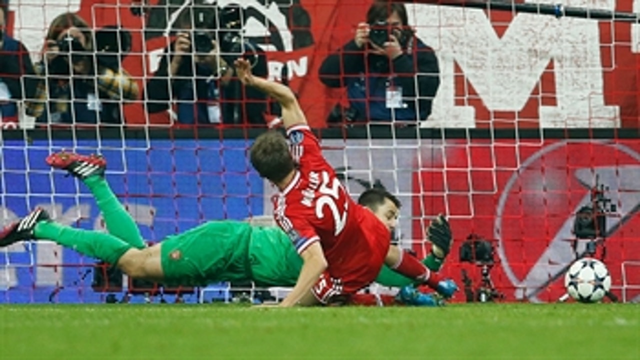 Muller gives Bayern 2-1 advantage