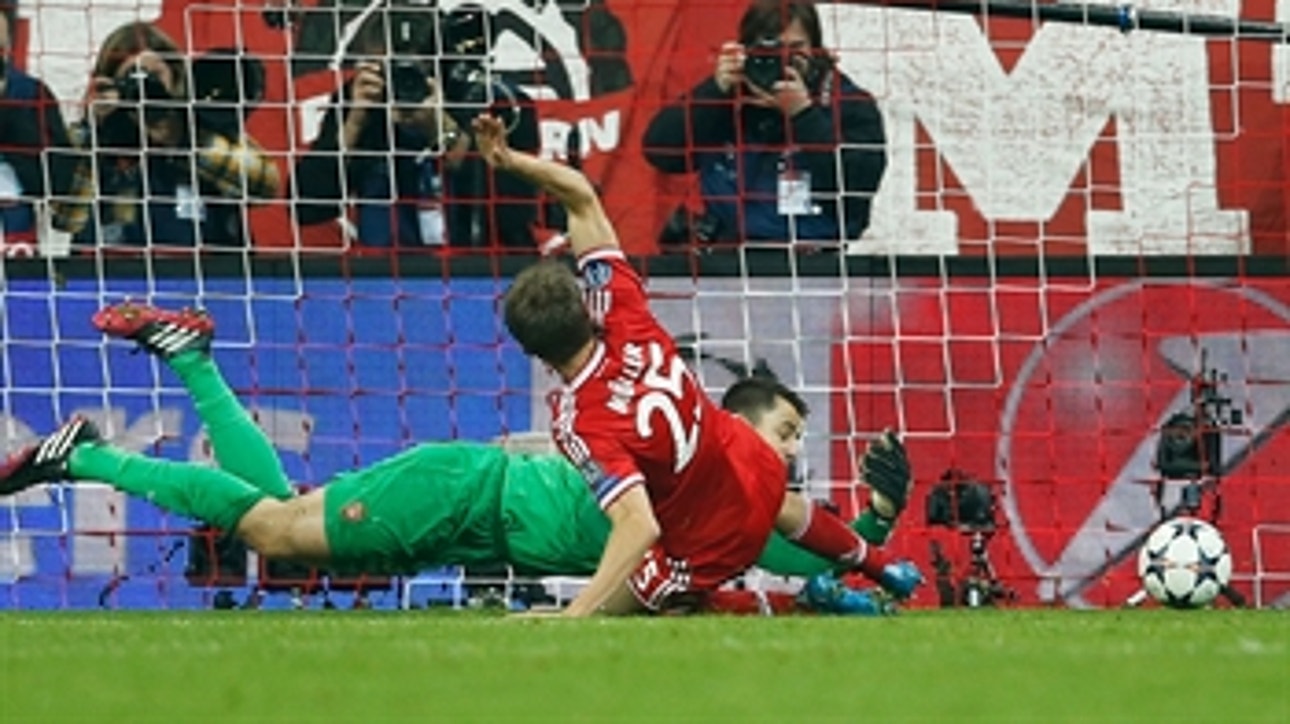 Muller gives Bayern 2-1 advantage