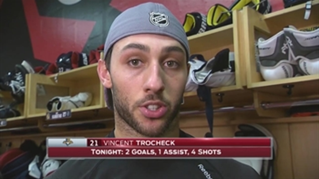 Vincent Trocheck comes up big for Florida Panthers